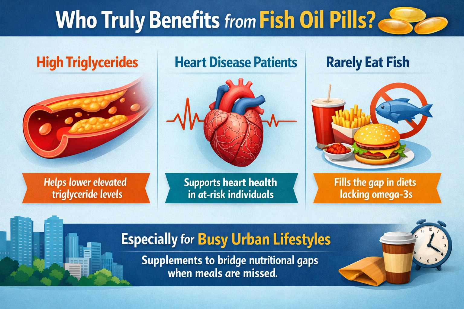Fish oil pills