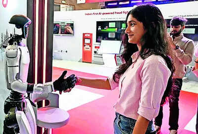 From robots in healthcare to drones scanning crops, it's India story at work