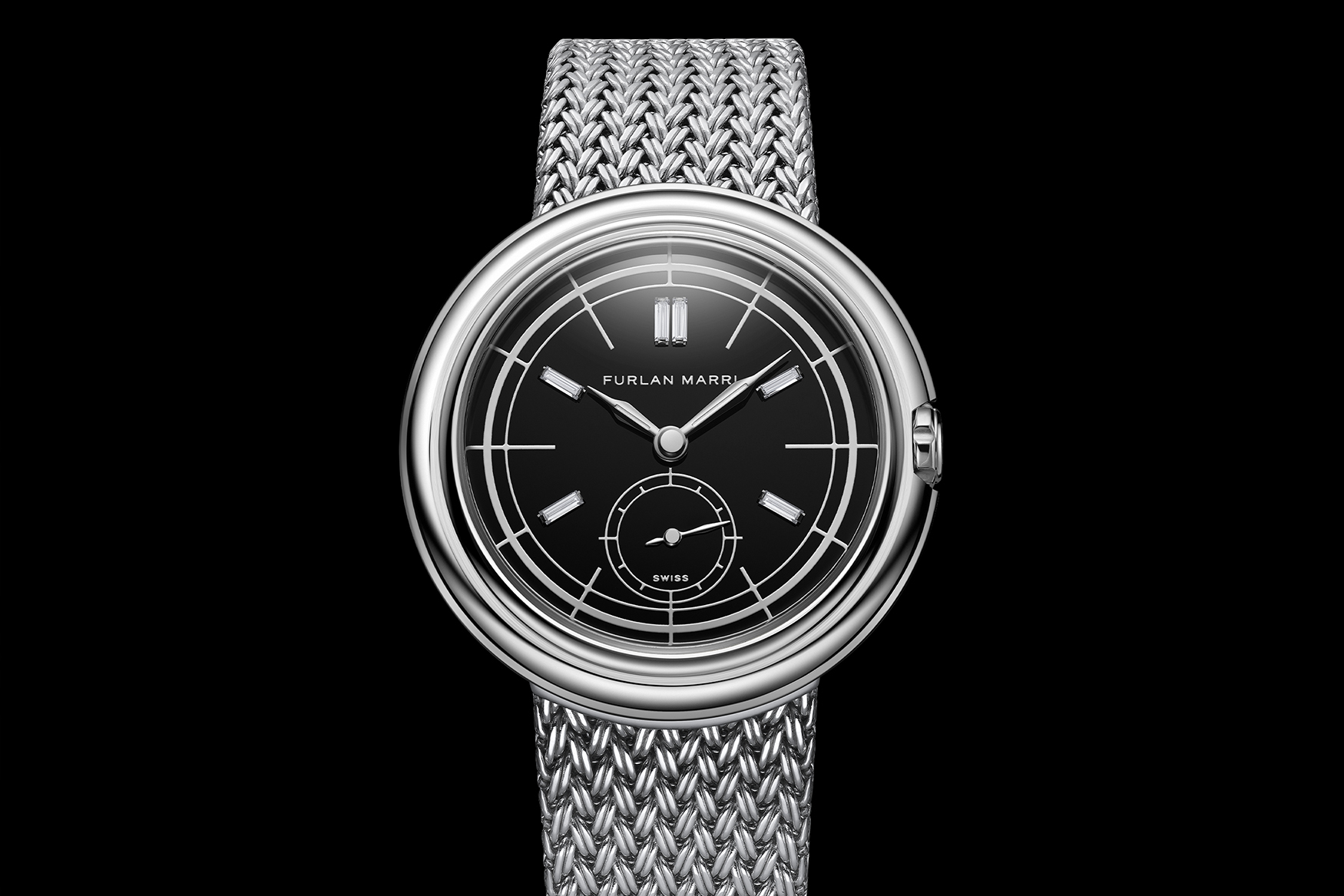 furlan marri disco diamond onyx front4