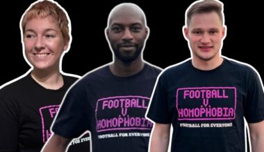 Football v Homophobia's 'Wear It Black & Pink' Day returns on Thursday, February 19
