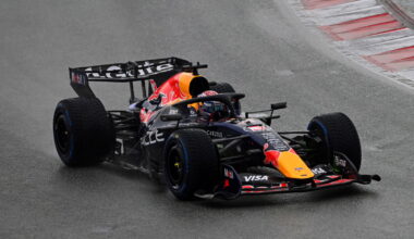 Verstappen got to sample wet and dry conditions