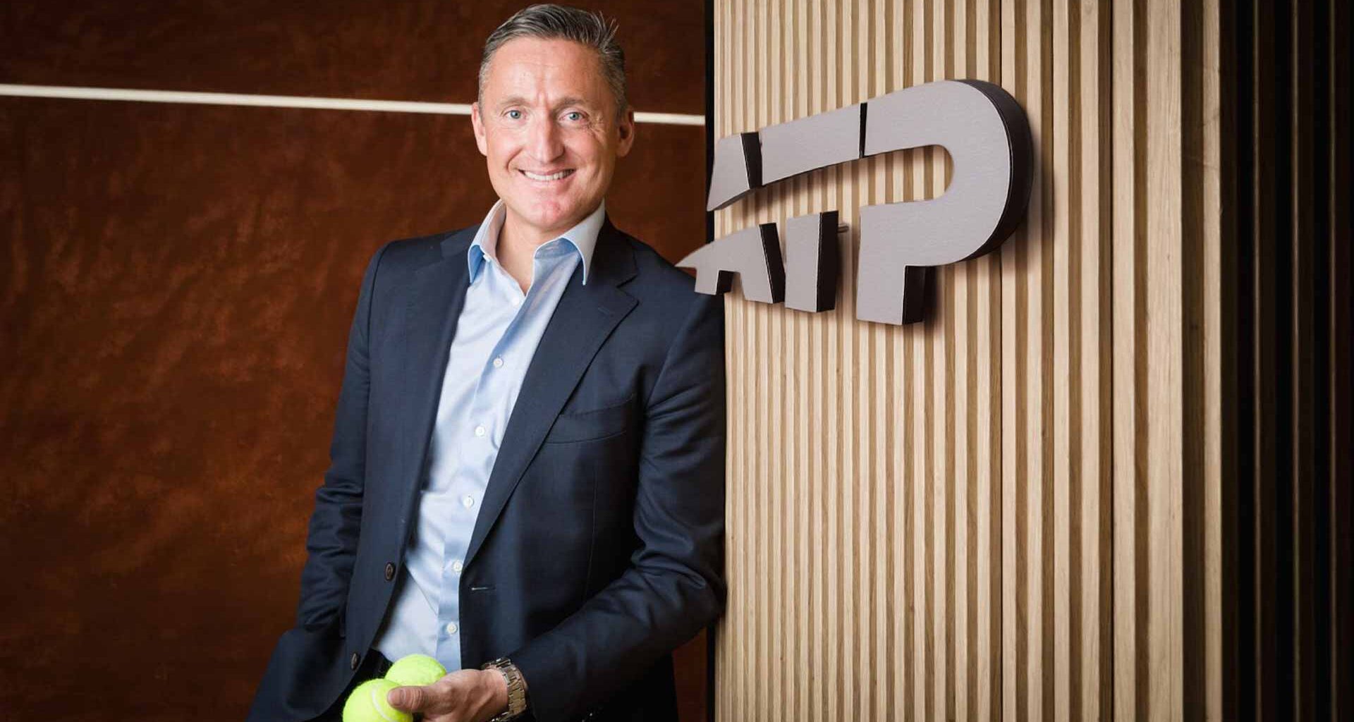 Andrea Gaudenzi has been ATP Chairman since 2020.