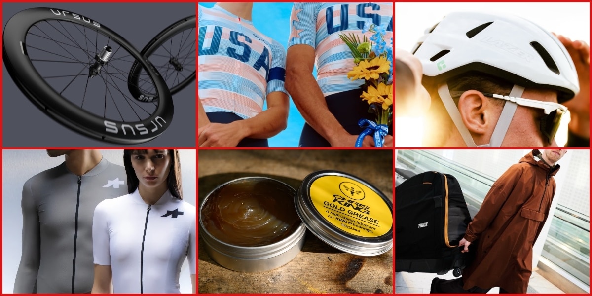 Gear Break: More Winter — URSUS Wheels, Rapha Team USA, Chris King Gold Grease, Pas Normal Studios Off Race, ASSOS MILLE/UMA GT S11, Lazer Sphere Kineticore