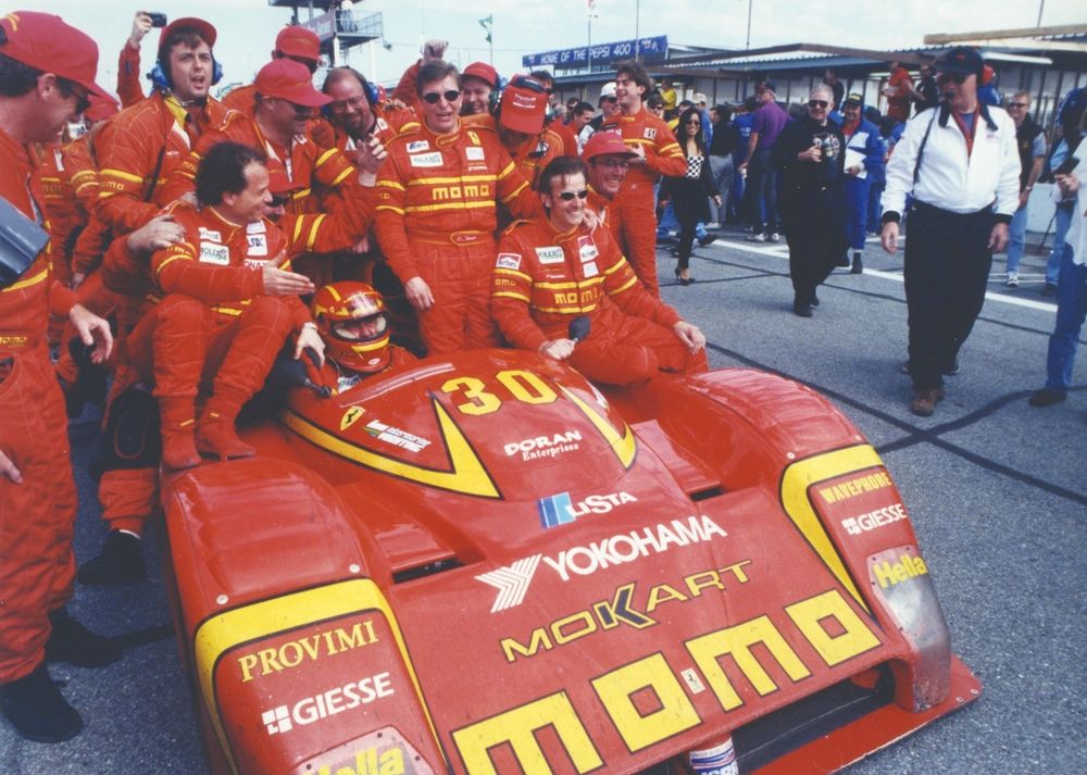 Moretti was behind 
the wheel for the 333SP’s 
sole victory at Daytona