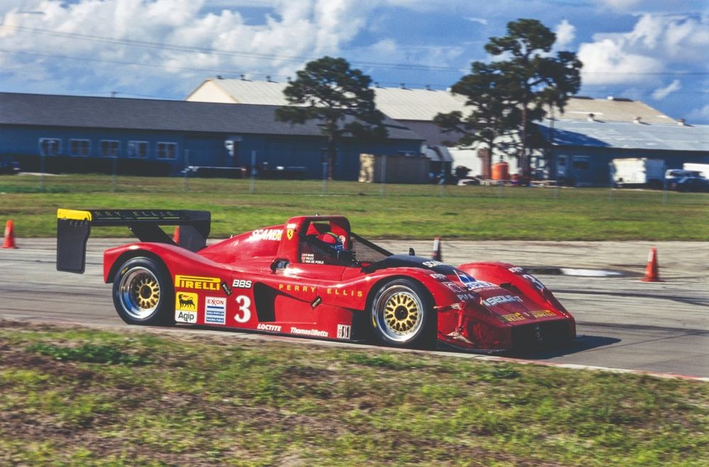Ferrari 333SP took the first of three Sebring 12 Hours 
victories in 1995