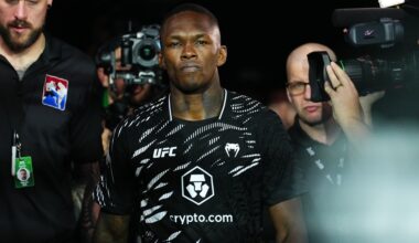 Israel Adesanya discusses retirement timeline: ‘I can see the finish line’