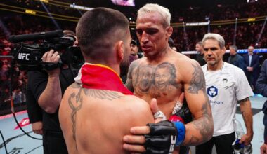 Charles Oliveira expects Ilia Topuria to knock out Justin Gaethje at UFC White House