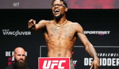 Kevin Holland vs Randy Brown set for UFC 327