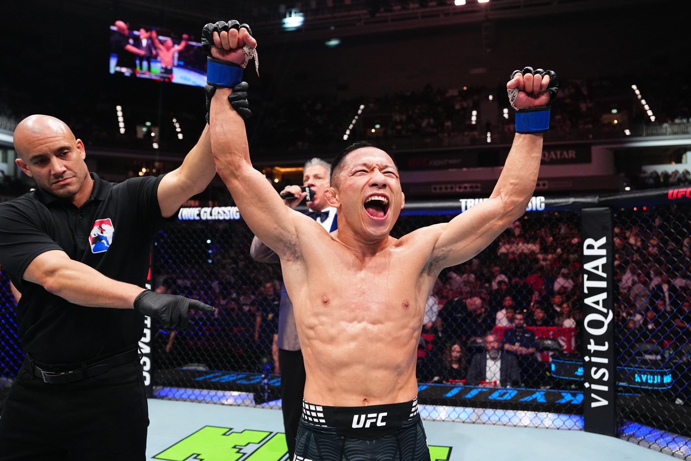 Kyoji Horiguchi will to keep the good vibes rolling at UFC Vegas 113.