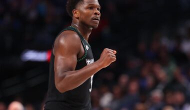 Timberwolves' Anthony Edwards named to 4th consecutive All-Star roster