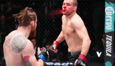 Two Fighters Hospitalized After Violent UFC Vegas 113