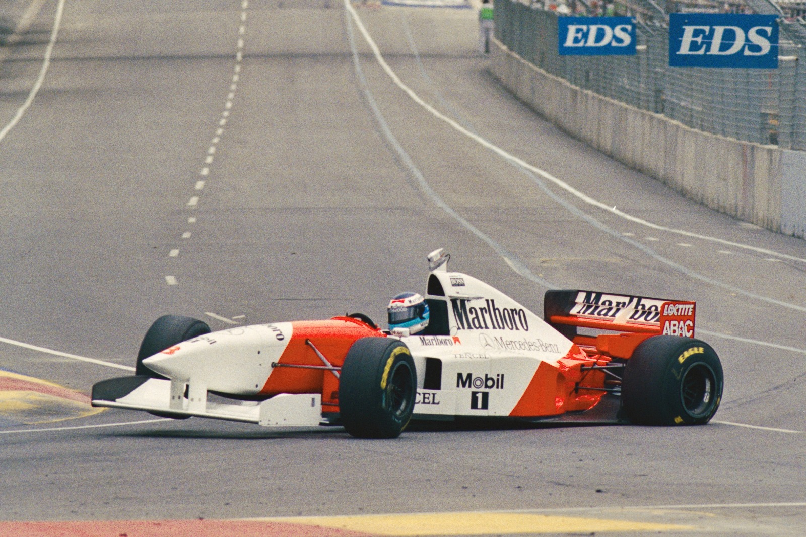 Mika Hakkinen's accident in Adelaide in 1995 brought fresh safety questions