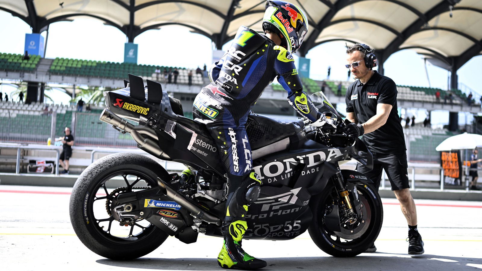 Diogo Moreira, 2026 Sepang MotoGP Test (Gold&Goose).