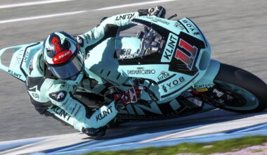 Alex Escrig, Jerez Moto2 Test.