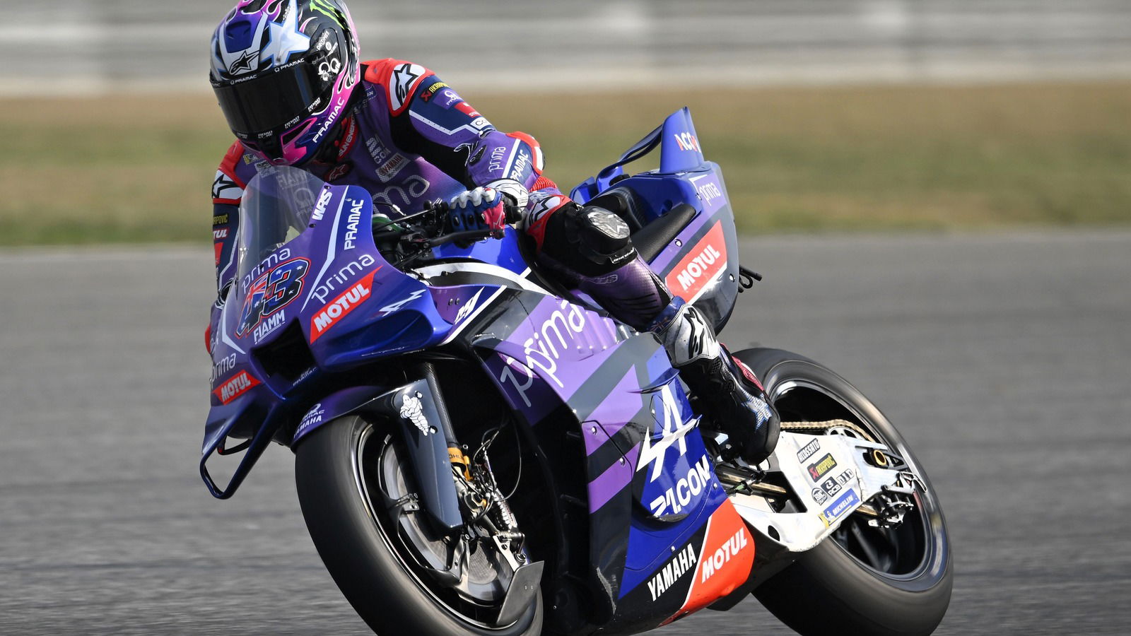 Jack Miller, new Yamaha wing, 2026 Buriram MotoGP Test (Gold&Goose).