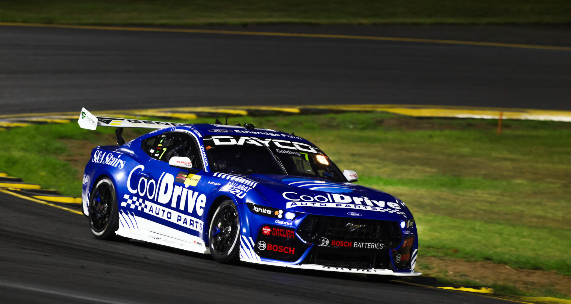 Golding fastest under lights in final DNSW Sydney Test Day session - Repco Supercars Championship
