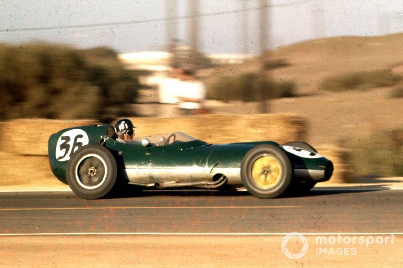 Hill eventually lost patience with the Lotus 16, pictured here at the 1958 Moroccan GP 