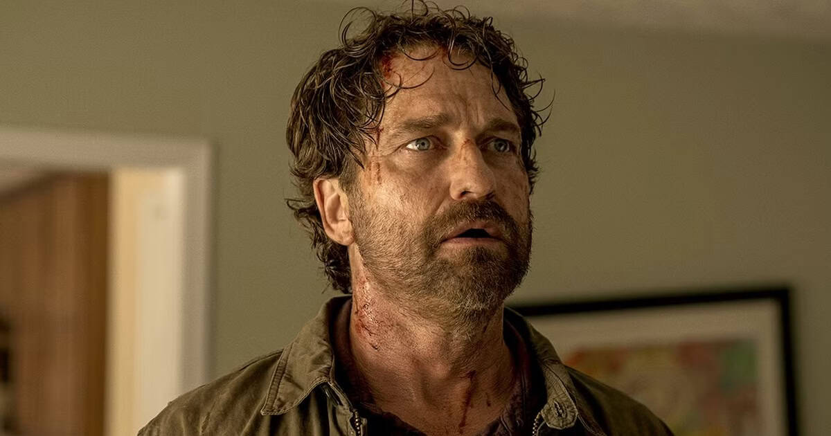 Gerard Butler is on a rescue mission in a first-look image for the upcoming action thriller Empire City