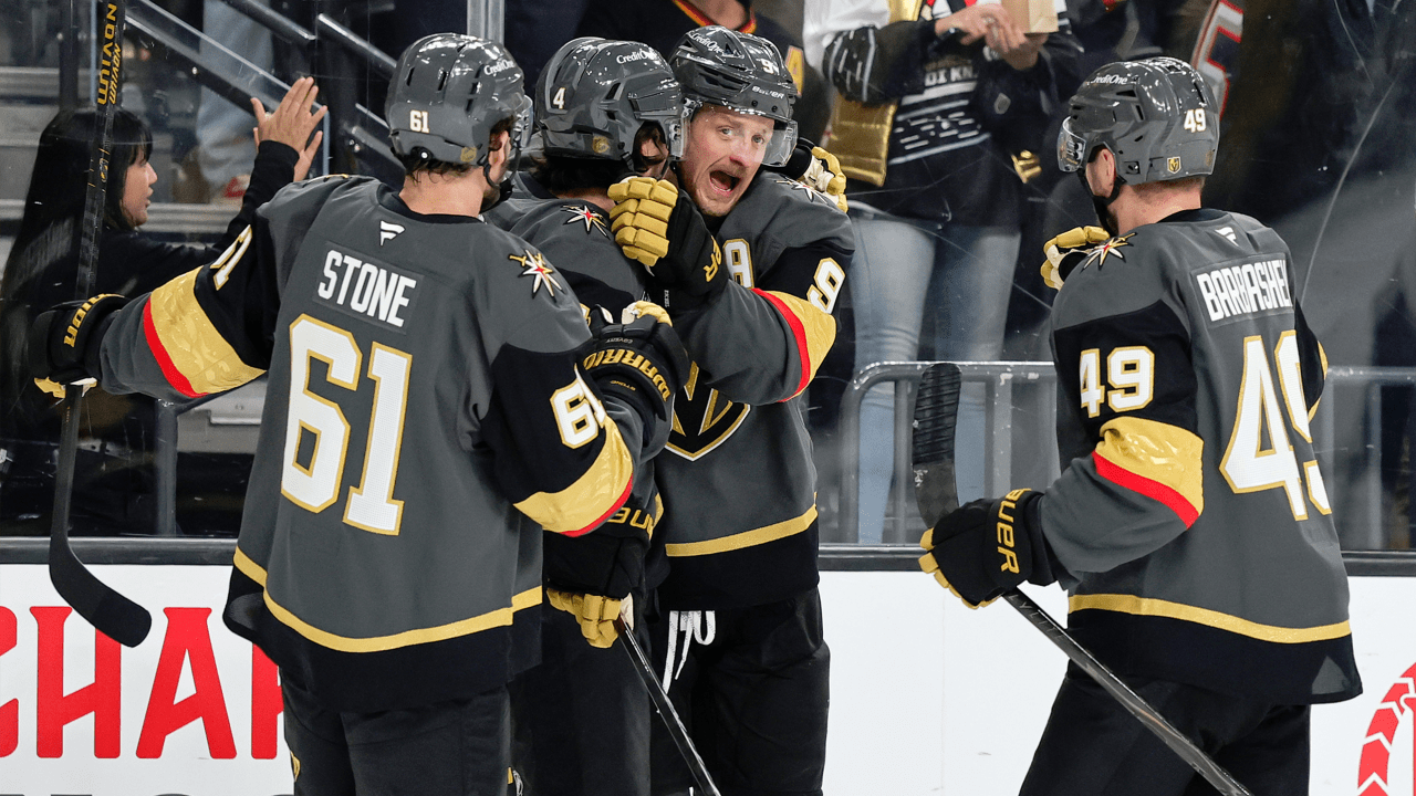 Eichel, Golden Knights defeat Canucks to end 5-game skid