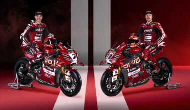 Iker Lecuona and Nicolo Bulega on 2026 WorldSBK Ducatis. Credit: X/Aruba.it Racing Ducati.