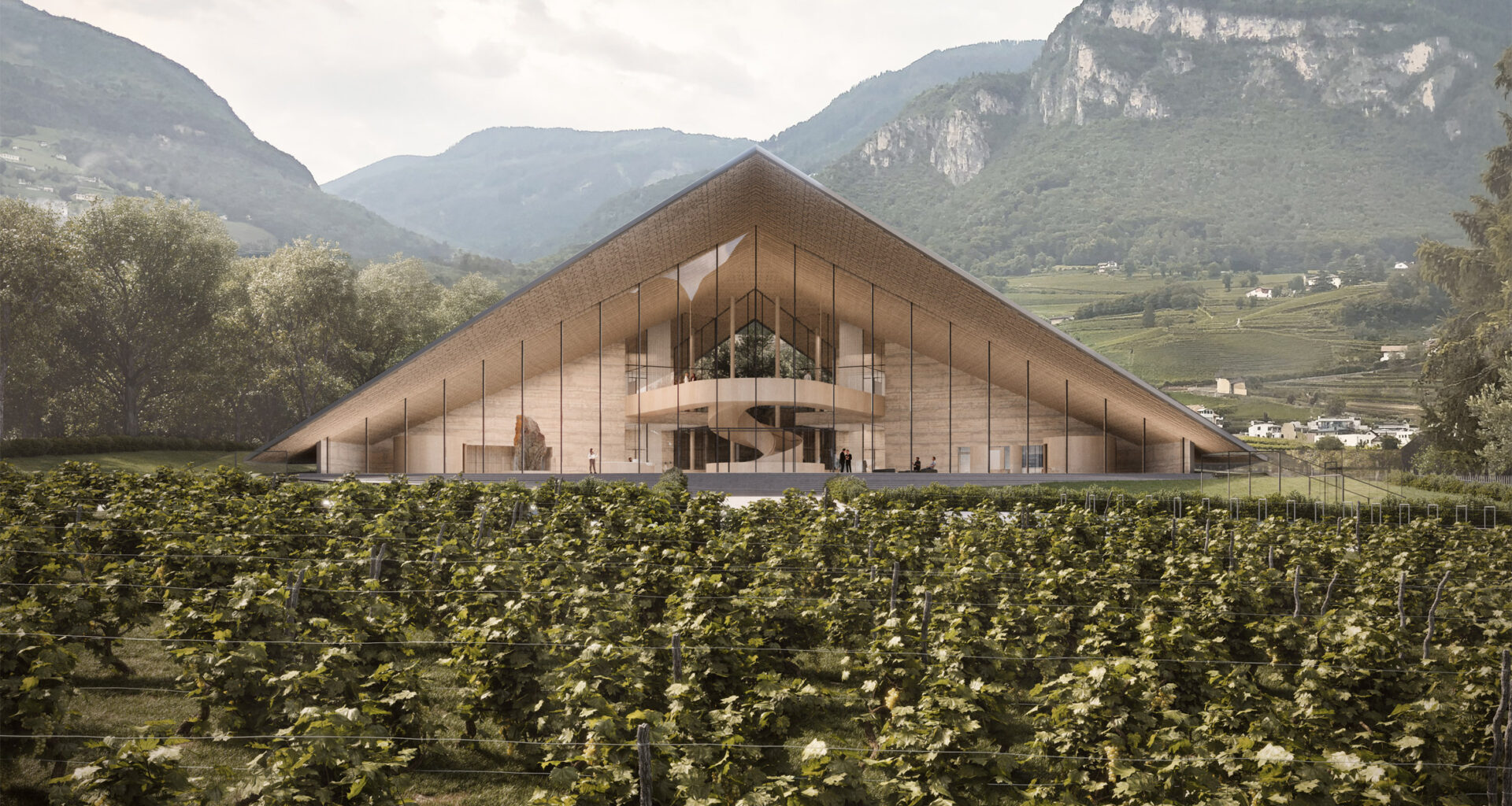 Peter Pichler designs museum depot for South Tyrol's artefacts