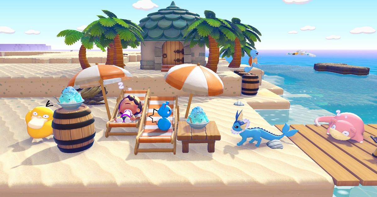 Creat your own Pokemon paradise with the latest in Nintendo's life-sim games