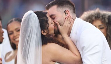 Super Bowl 2026 Bad Bunny Half-time show: Real couple weds in surprise mid-show feature