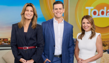 Weekend Today team welcome new co-host, Michael Atkinson, to the desk