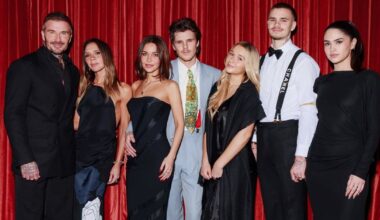 Beckham family celebrates Cruz Beckham's birthday