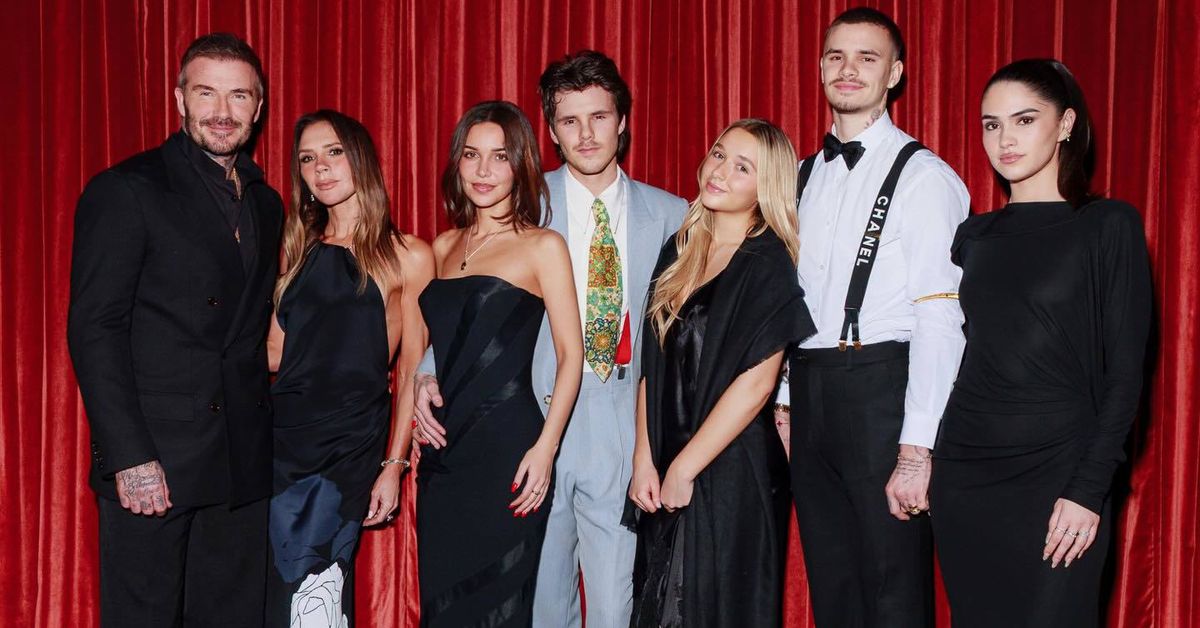 Beckham family celebrates Cruz Beckham's birthday