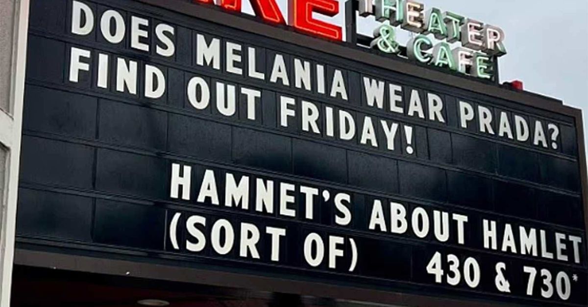 Melania documentary pulled from cinema over joke made on marquee
