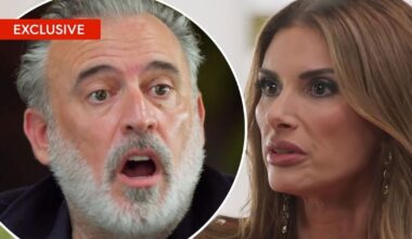 MAFS 2026 Australia exclusive: Alessandra Rampolla reacts after MAFS groom Steve accused her of being fed lines through an earpiece