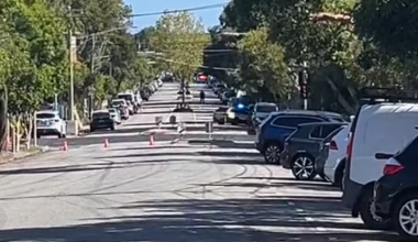 Man arrested after bomb scare beside two Melbourne schools