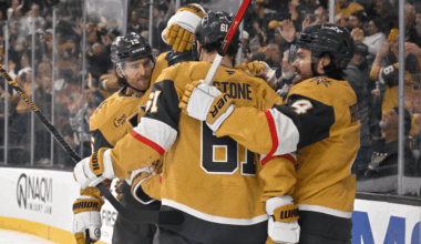 Golden Knights score 4 goals in 1st, defeat Kings