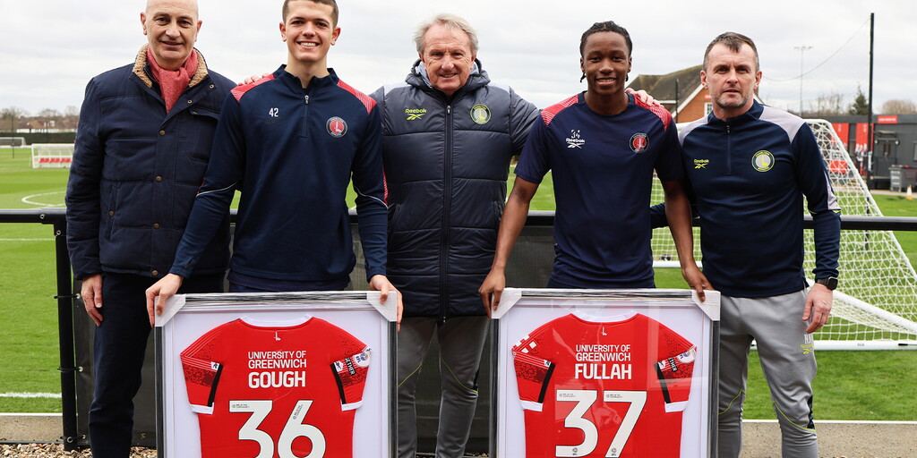 Fullah and Gough presented with full league debut shirts