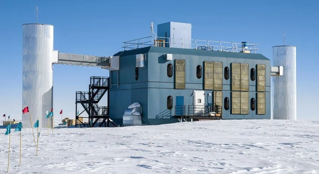 ice cube in antarctica