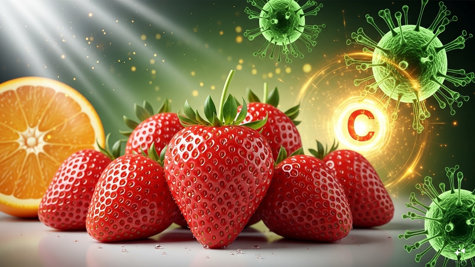 High In Vitamin C: One serving (about 8 strawberries) provides more Vitamin C than an orange. This is crucial for maintaining a robust immune system and helping your body fight off seasonal infections and oxidative damage.