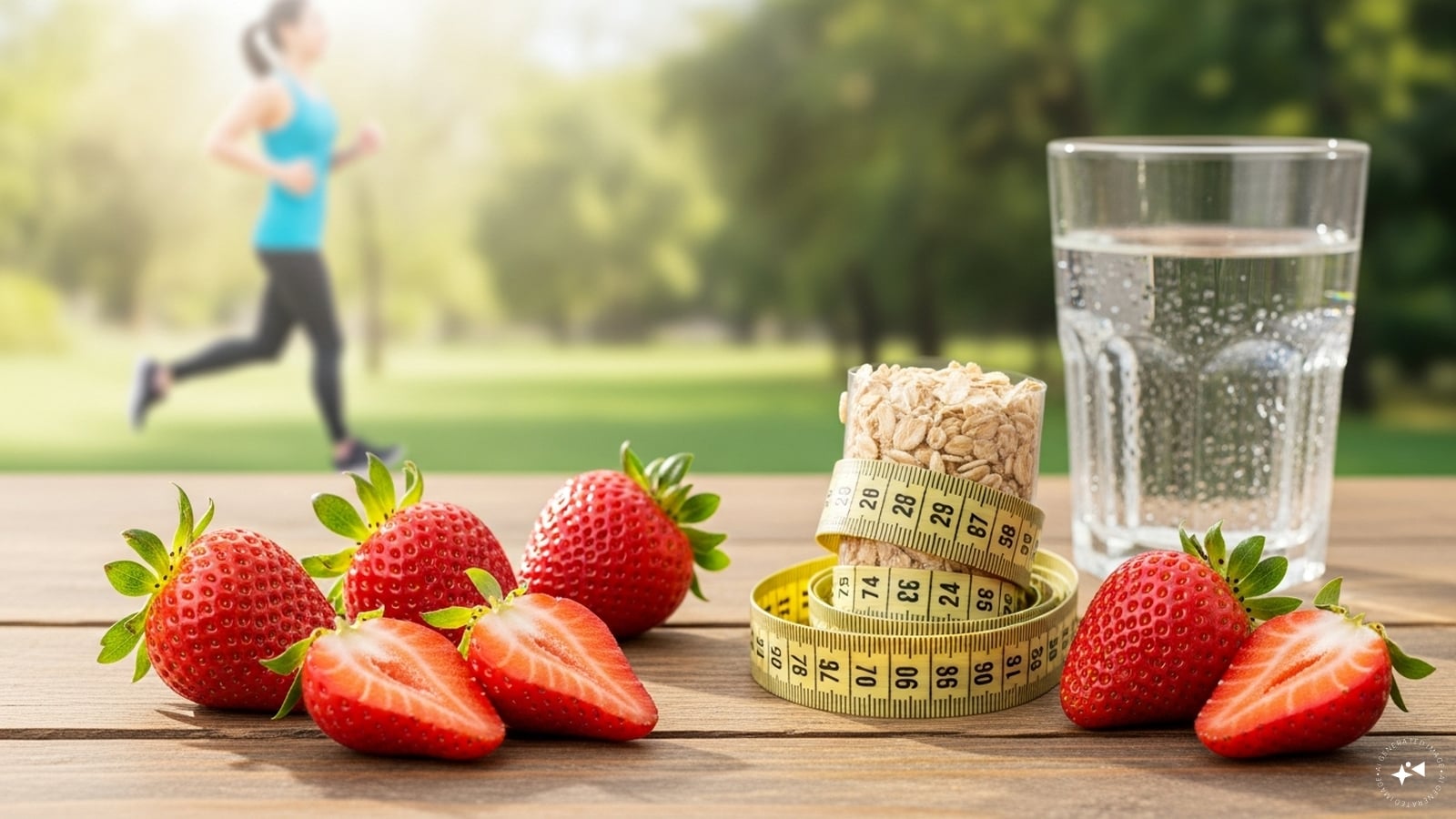  Aids In Weight Management: With only about 32 calories per 100 grams and a high water content, strawberries are an ideal snack for weight loss. The fiber helps you feel full longer, reducing the urge to reach for processed sugary snacks.