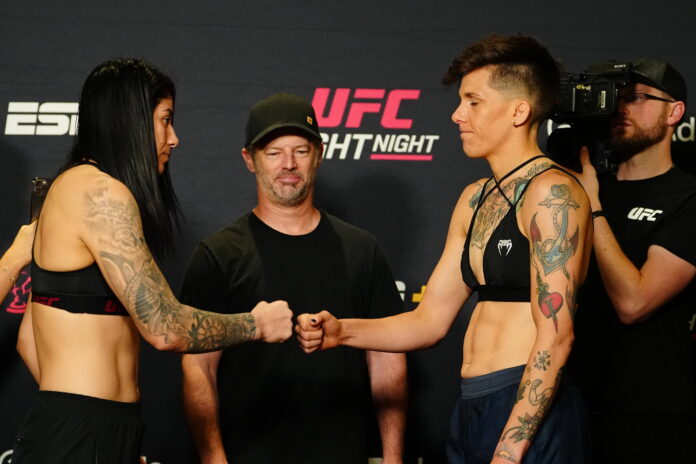 Macy Chiasson, fighting on UFC Mexico Saturday night.