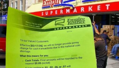 Empire Kosher Rounds Cash Totals Amid Coin Shortage