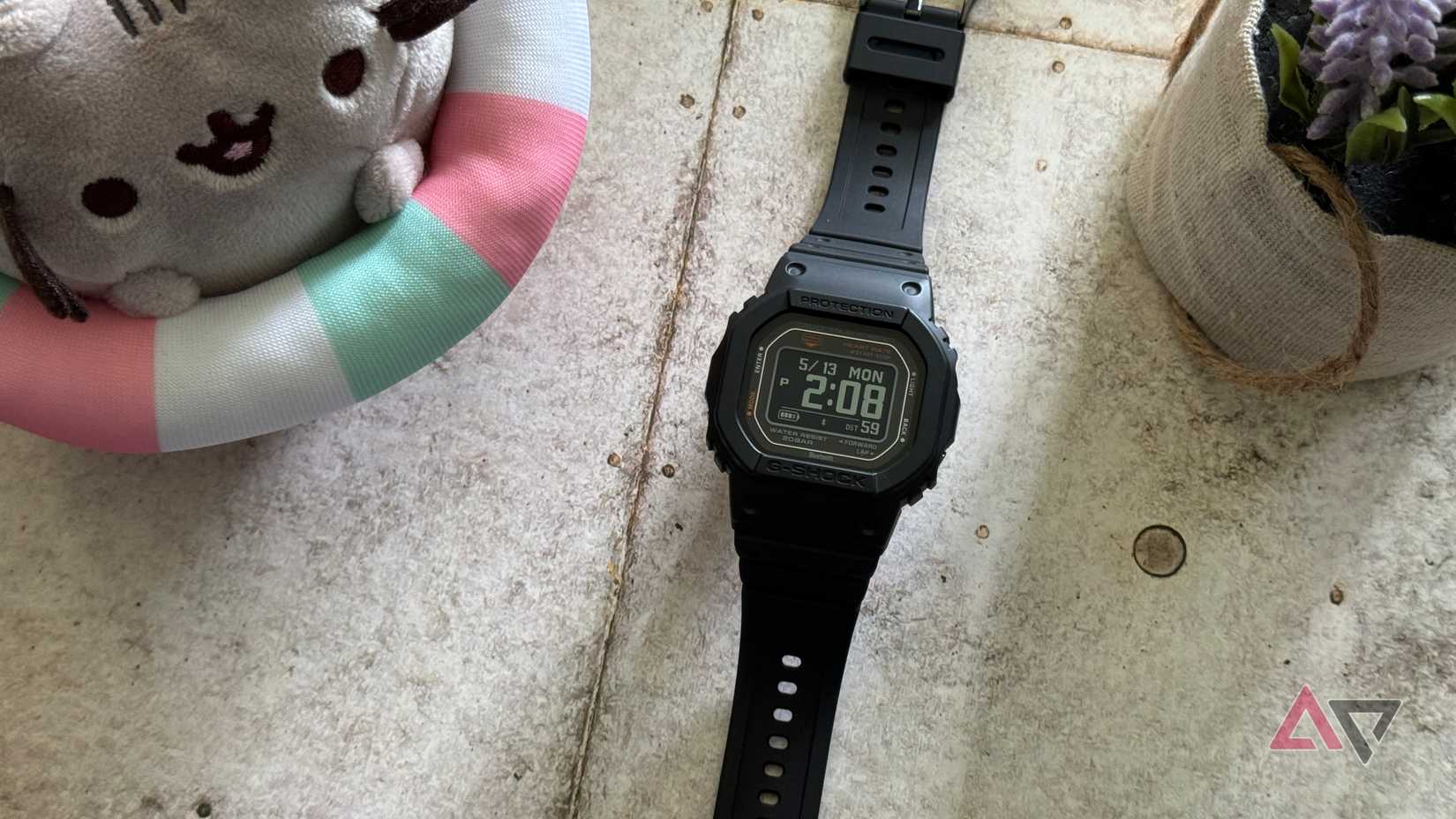 G-Shock Move DWH5600 displaying the time