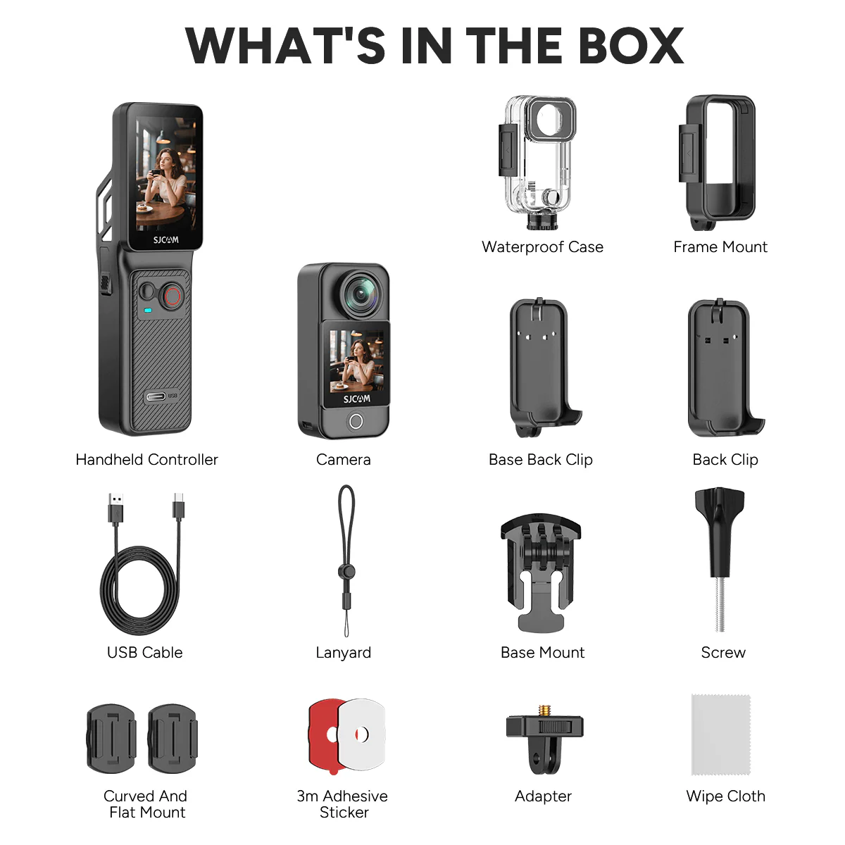 SJCAM C400 box contents