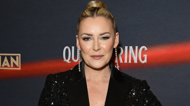 Renee Paquette at a red carpet event