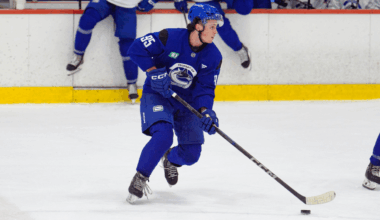 Building Blue: Kieren Dervin Growing Confidence in First Full OHL Season