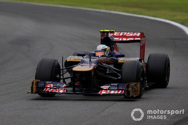 Jean-Éric Vergne (Toro Rosso) en 2012
