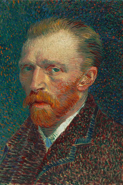 Van Gogh self portrait