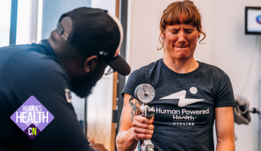 Human Powered Health athlete undergoes bone density tests