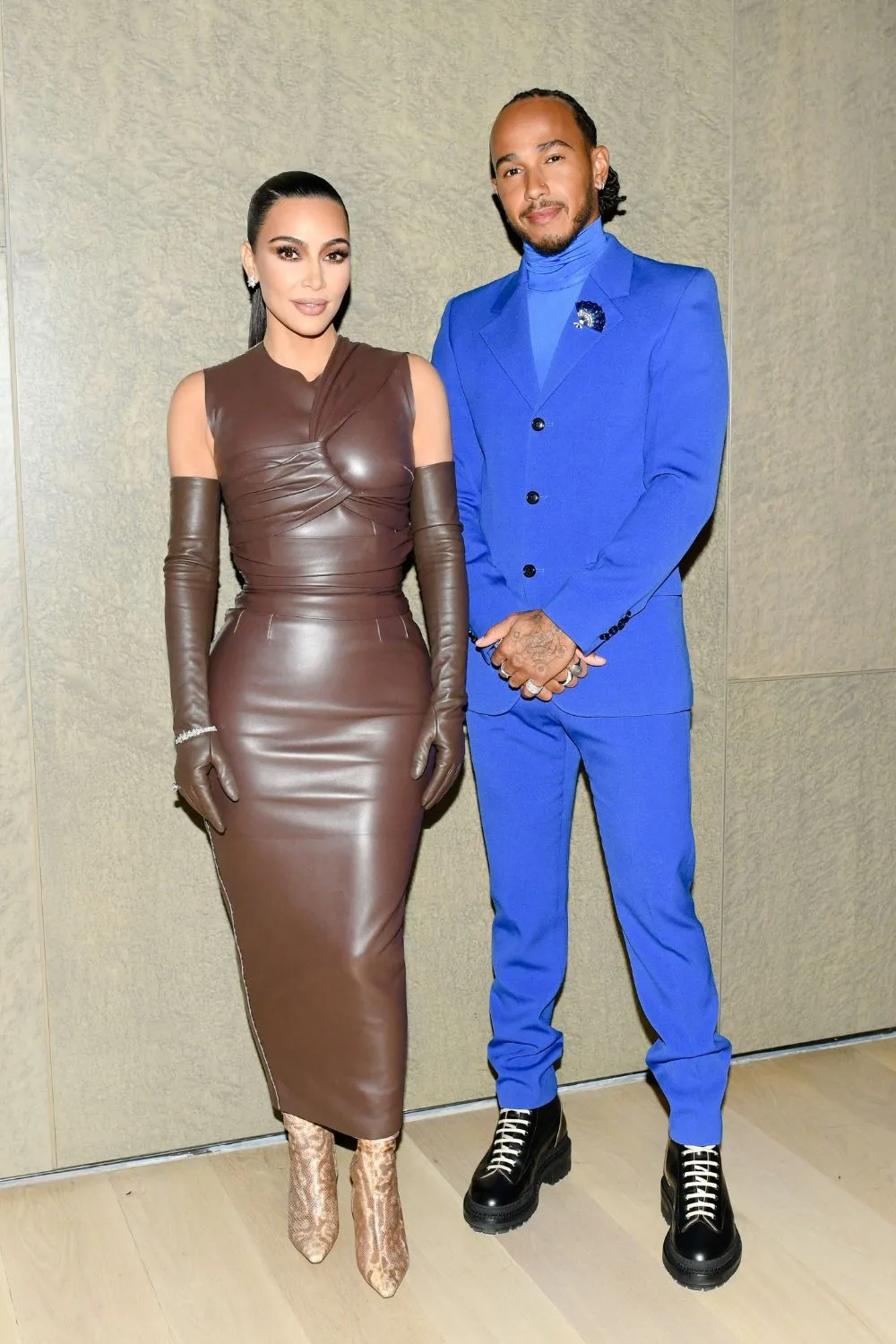 Kim Kardashian Lewis Hamilton 