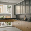 Komorebi Family Home / ConForm - Interior Photography, Kitchen, Wood, Countertop, Sink