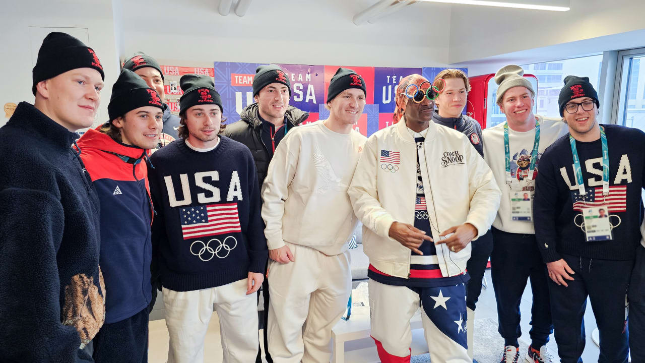 Team USA hangs with Snoop Dogg at 2026 Olympic Games